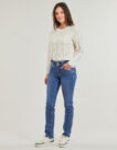 Jeans Slim Pepe jeans SLIM JEANS MW Blu Jeans Slim Donna - 3