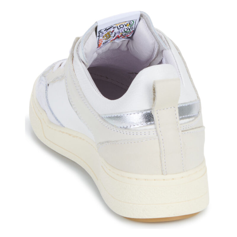 Semerdjian CHITA Wei&szlig;e Low-Top-Sneaker f&uuml;r Damen - Gr&ouml;&szlig;e 5