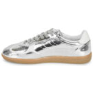 Baskets basses argent&eacute;es ALOHAS Tb.490 pour femme - Pointure 4