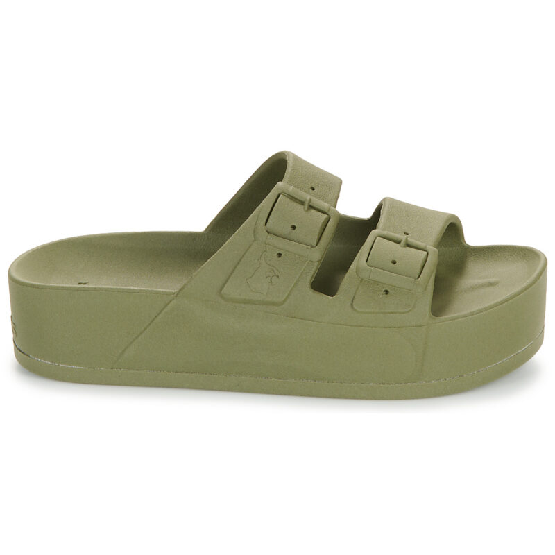 Cacato&egrave;s CAIPIRINHA CLASSIC Khaki Women's Slippers - 2