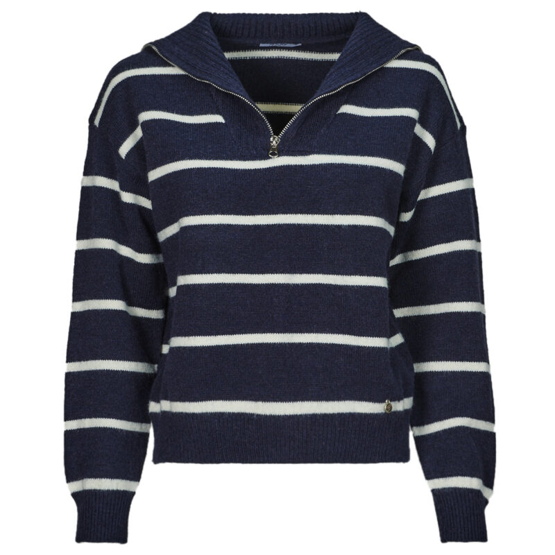 Pullover Betty London MARINAE Blaue Damenpullover - 1