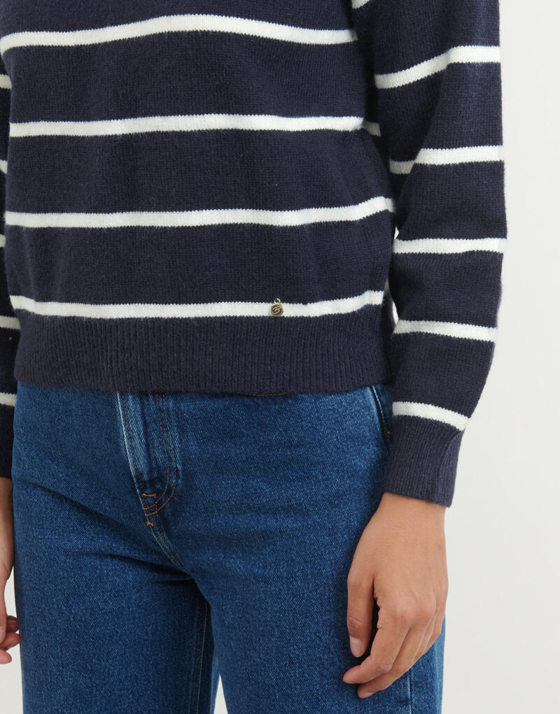 Pullover Betty London MARINAE Blaue Damenpullover - 5