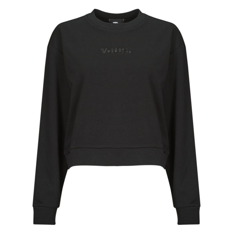 Sudadera Vans W ESSENTIAL FT RLX CREW Negra Sudadera Mujer - 1
