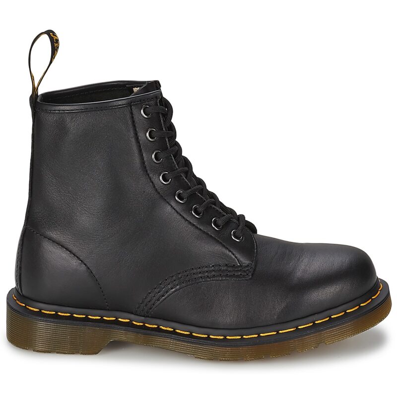 Dr. Martens 1460 BLACK NAPPA Nero Stivaletti Uomo - 2