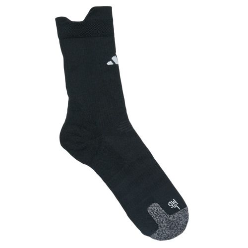Calze sportive adidas FTBL CUSH nere da donna, ideali per il calcio e l'allenamento. Comfort e supporto ottimali durante l'attività sportiva, con design elegante e traspirante. Perfette per gli sportivi di ogni livello.