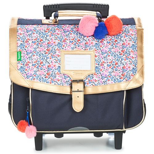 Cartella con rotelle ragazza Tann's  INES TROLLEY CARTABLE 38CM  Blu Tann's 3662498001890