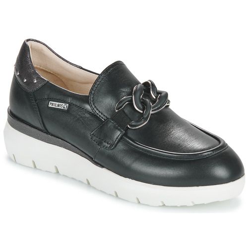 Mocassini Donna Pikolinos RUEDA W2A in Nero, eleganti e comodi, realizzati in pelle di alta qualità, ideali per ogni occasione. Perfetti per donne che cercano stile e comfort, questi mocassini si abbinano facilmente a qualsiasi outfit. Acquista ora per un look sofisticato e alla moda!