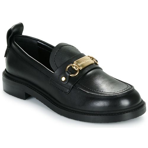 Mocassini donna See by Chloé SIGNATURE 1 LOAFER neri, eleganti e versatili, perfetti per ogni occasione. Design raffinato con dettagli unici, ideali per completare il tuo outfit. Scarpe alla moda per un look chic e contemporaneo.
