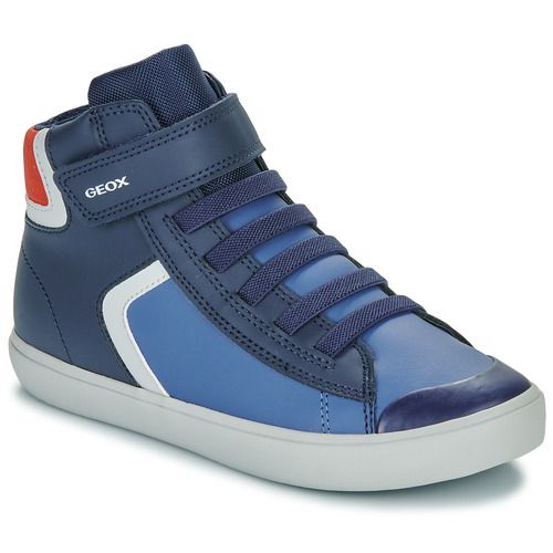 Scarpe Geox per bambino ragazzo J GISLI BOY in blu, ideali per comfort e stile quotidiano. Queste scarpe sportive offrono una vestibilità perfetta e una suola traspirante, perfette per le attività all'aperto. Acquista ora le Geox Scarpe bambino ragazzo J GISLI BOY Blu per un look moderno e pratico!