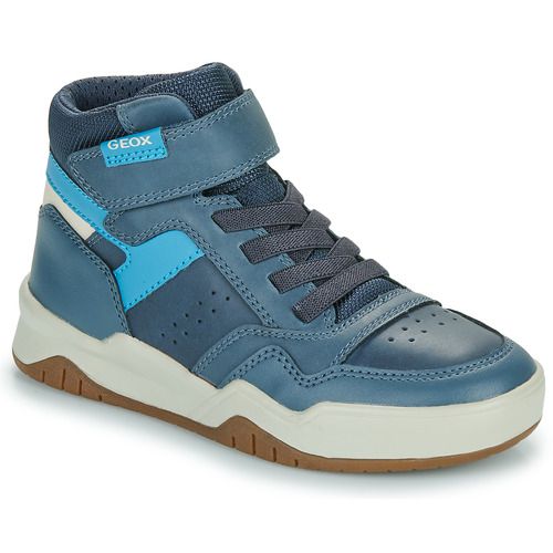 Geox Scarpe bambino ragazzo J PERTH BOY Blu, eleganti e comode scarpe sportive per bambini, perfette per ogni occasione. Design moderno e traspirante, ideali per il tempo libero o per la scuola. La suola in gomma offre un'ottima aderenza, garantendo comfort e stile durante le attività quotidiane. Acquista ora le Geox J PERTH BOY Blu per un look alla moda e pratico!
