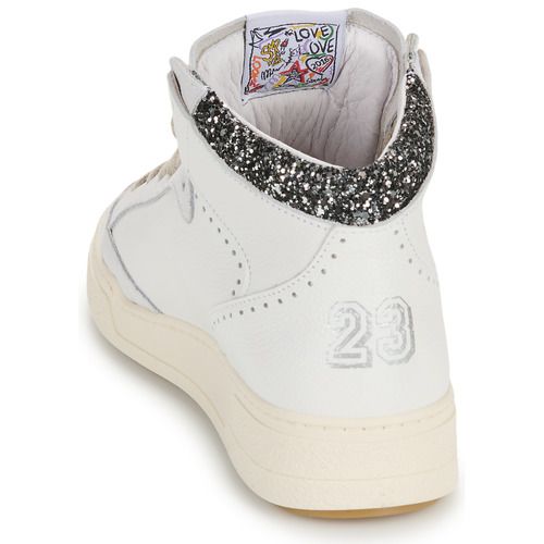 Semerdjian BRAGA Bianco Sneakers alte Donna - 5