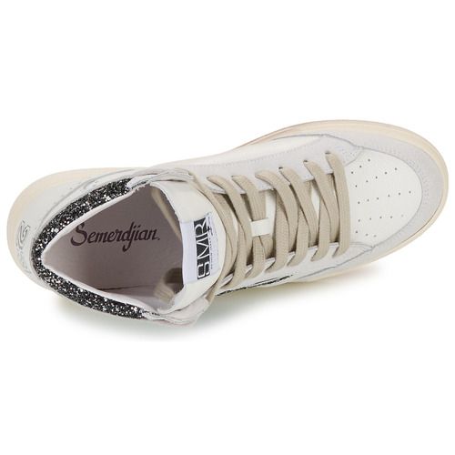 Semerdjian BRAGA Bianco Sneakers alte Donna - 6