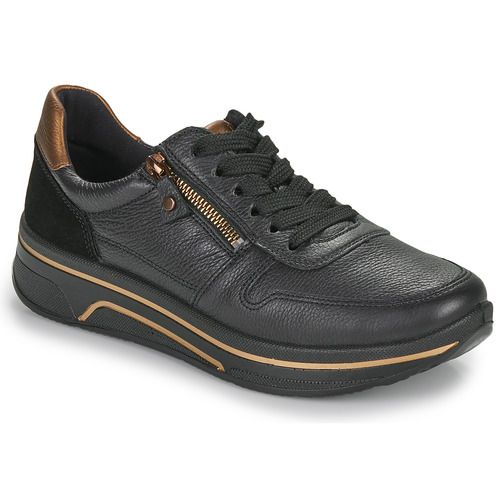 Sneakers basse Ara SAPPORO 3.0 in nero per donna, design elegante e confortevole. Perfette per il tempo libero e per un look casual-chic. Ideali per completare ogni outfit, queste sneakers offrono stile e comodità per ogni occasione. Acquista ora le Ara SAPPORO 3.0 e migliora il tuo guardaroba!