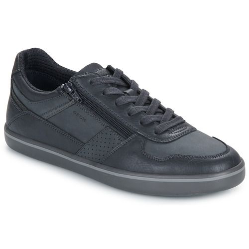 "Geox U ELVER Nero Sneakers Uomo - Eleganti e comode sneakers in pelle e tessuto per un look moderno. Ideali per ogni occasione, queste scarpe offrono traspirabilità e comfort, rendendole perfette per un uso quotidiano. Acquista ora le Geox U ELVER Nero per un tocco di stile alla tua collezione di scarpe."