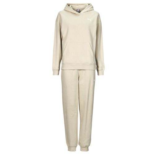 Tuta Donna Puma LOUNGWEAR SUIT FL Beige, elegante e comoda, ideale per il relax e il tempo libero. Realizzata con materiali di alta qualità, questa tuta è perfetta per creare un look sportivo e alla moda. Acquista ora la tua tuta Puma LOUNGWEAR SUIT FL Beige per un outfit chic e versatile!