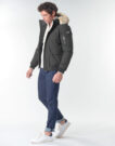 Parka Schott KEYBURN negra para hombre - 3