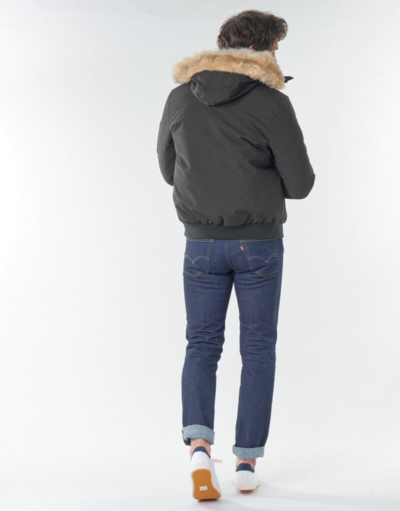 Parka Schott KEYBURN negra para hombre - 4