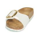 BIRKENSTOCK Madrid Big Buckle Bianco Bianco Ciabatta Donna - 3