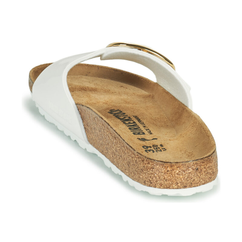 BIRKENSTOCK Madrid Big Buckle Bianco Bianco Ciabatta Donna - 5