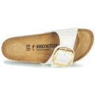 BIRKENSTOCK Madrid Big Buckle Bianco Bianco Ciabatta Donna - 6