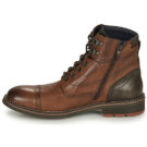 Fluchos 1342-HABANA-CAMEL Marrone Stivaletti Uomo - 4