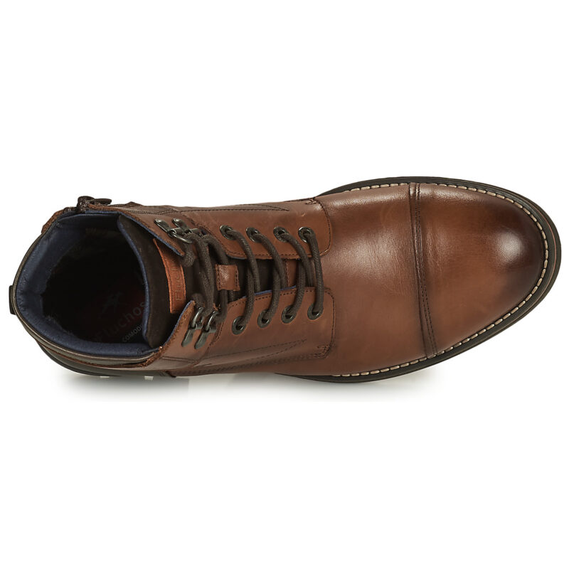 Fluchos 1342-HABANA-CAMEL Marrone Stivaletti Uomo - 6