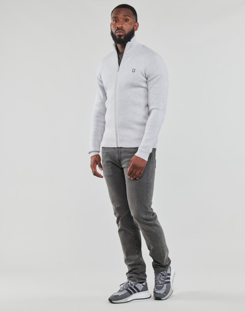 Gilet / Cardigan Teddy Smith G ETTORE Grigio Gilet / Cardigan Uomo - 3