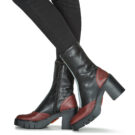 Art BERNA Black - Women's Ankle Boots - 8