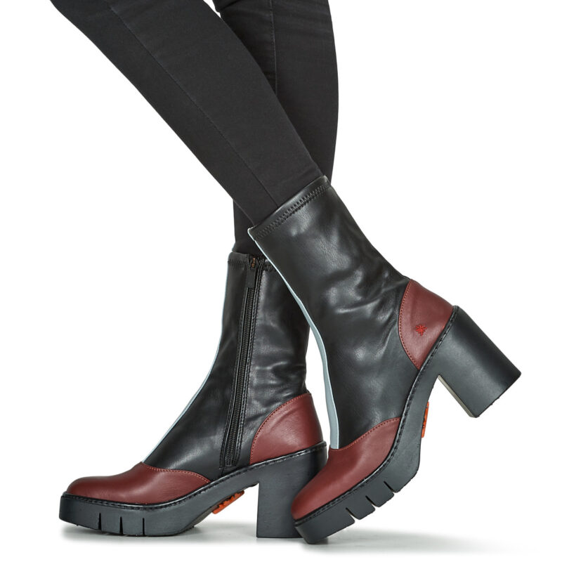 Art BERNA Black - Women's Ankle Boots - 8
