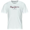T-shirt Pepe jeans EGGO N Bianco T-shirt maniche corte Uomo
