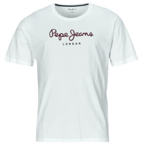 T-shirt  Pepe jeans  EGGO N  Bianco -  T-shirt maniche corte Uomo