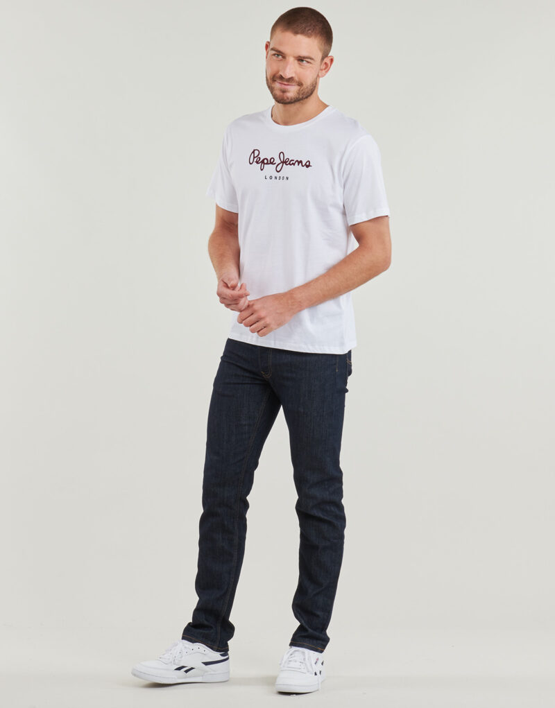 T-shirt Pepe jeans EGGO N Bianco T-shirt maniche corte Uomo - 3