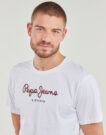 T-shirt Pepe jeans EGGO N Bianco T-shirt maniche corte Uomo - 5