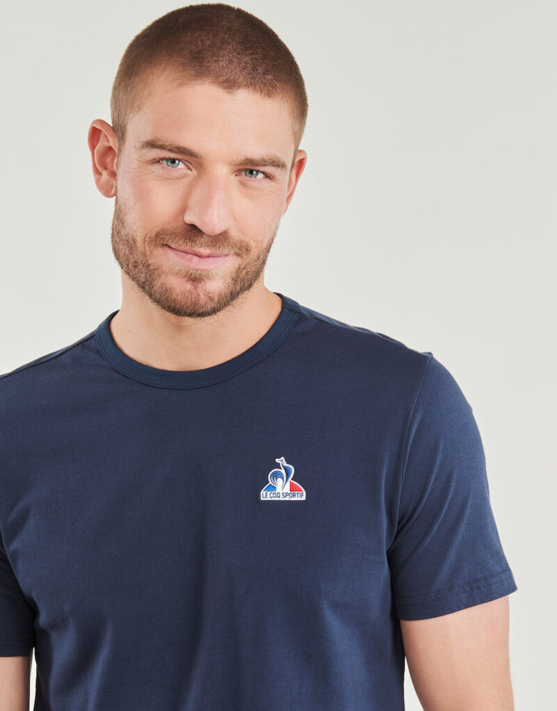 T-shirt Le Coq Sportif ESS Tee SS N°1 M Marine T-shirt maniche corte Uomo - 5