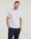 T-shirt Le Coq Sportif T-shirt ESS Tee SS N&deg;1 M Blanc &agrave; manches courtes pour homme - 2