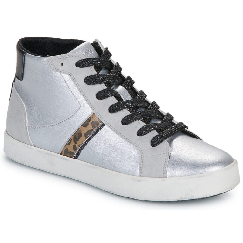 Geox  D BLOMIEE  Argento -  Sneakers alte Donna - 1