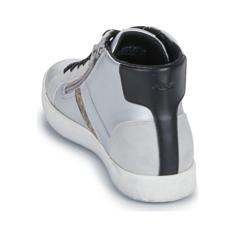Geox  D BLOMIEE  Argento -  Sneakers alte Donna - 5
