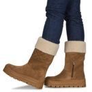 Geox D SPHERICA EC7.1 B A Marrone Schneestiefel Damen - 8