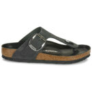 BIRKENSTOCK Gizeh Big Buckle Pelle / Huilé / Black / Regular Nero Infradito Donna - 2