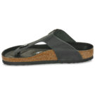 BIRKENSTOCK Gizeh Big Buckle Pelle / Huilé / Black / Regular Nero Infradito Donna - 4
