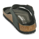 BIRKENSTOCK Gizeh Big Buckle Pelle / Huilé / Black / Regular Nero Infradito Donna - 5