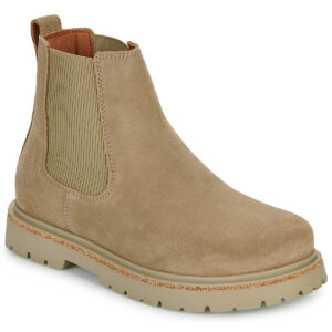 BIRKENSTOCK  Highwood Slip On Mid W LEVE Taupe  Beige -  Stivaletti Donna