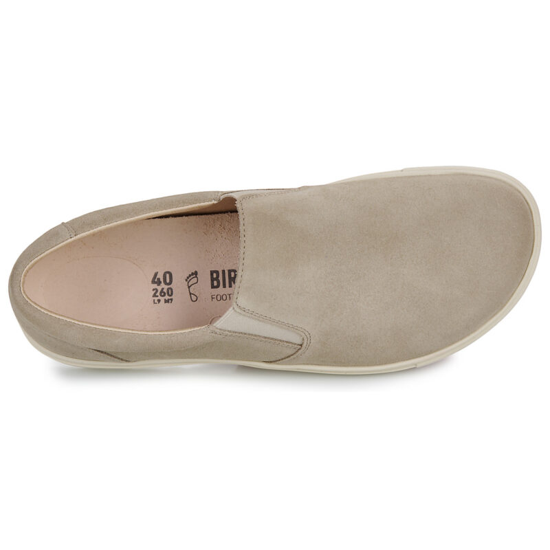 BIRKENSTOCK Oswego Suede / Taupe / Regular Beige Sneakers basse Donna - 6