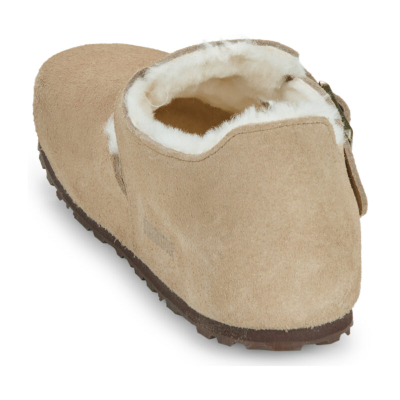 BIRKENSTOCK London Shearling LEVE Taupe Beige Beige Derby Men - 5