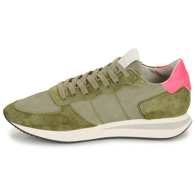 Philippe Model TRPX LOW WOMAN Kaki Sneakers basse Donna - 4