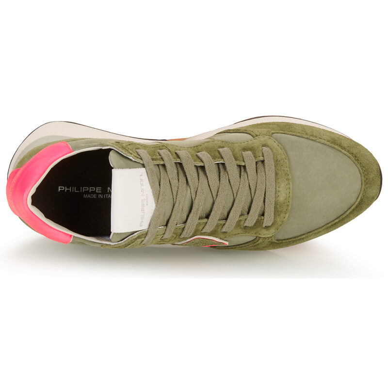 Philippe Model TRPX LOW WOMAN Kaki Sneakers basse Donna - 6