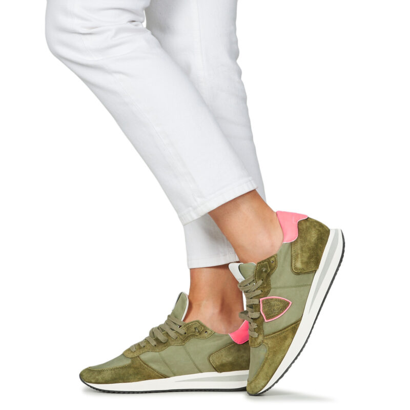 Philippe Model TRPX LOW WOMAN Kaki Sneakers basse Donna - 8