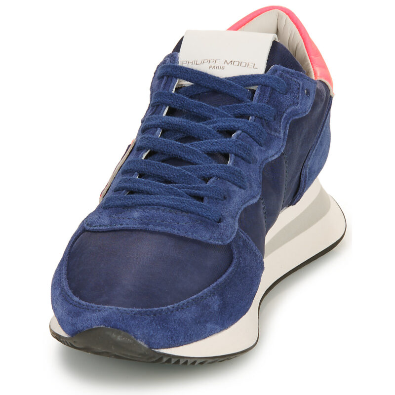 Baskets basses Philippe Model TRPX LOW WOMAN bleues pour femme - 3