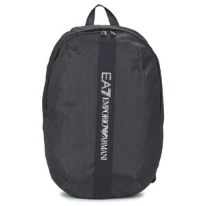 Donna Emporio Armani EA7 TRAIN LOGO SERIES U BACKPACK Nero Zaino Donna