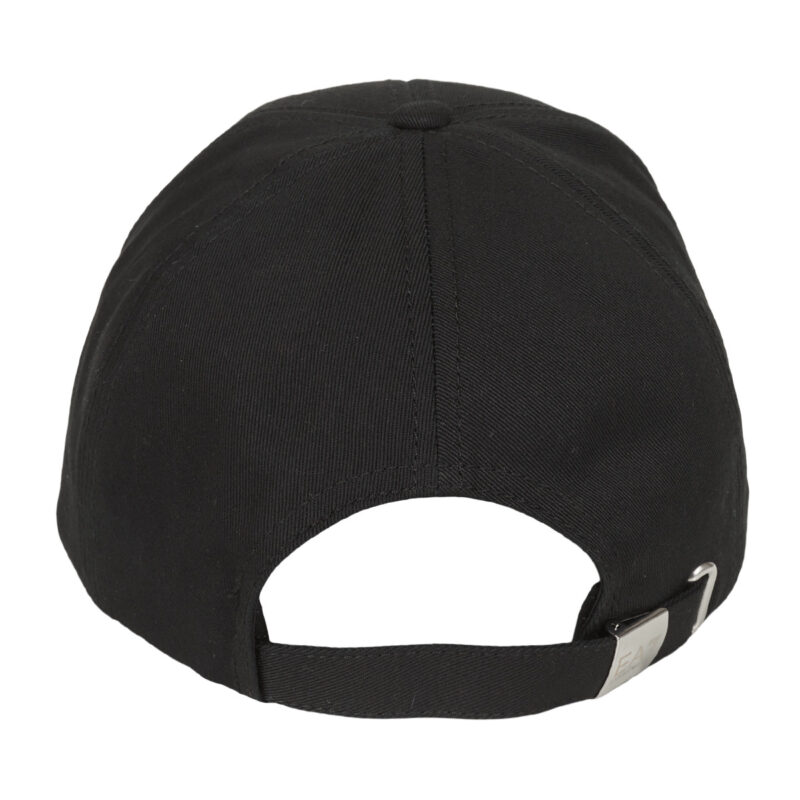 Cappellino Emporio Armani EA7 TRAIN CORE ID U LOGO CAP Nero Cappellini Uomo - 2